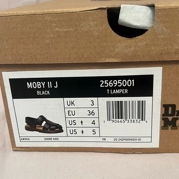 Dr. Martens Moby II Leather Sandal Uk 3 - Picture 11 of 11
